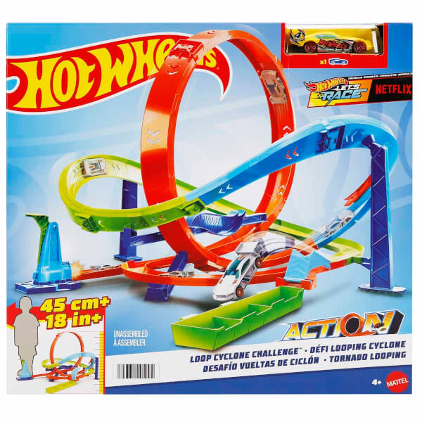 Hot Wheels Bumerang Çemberli Yarış Pisti HTK16