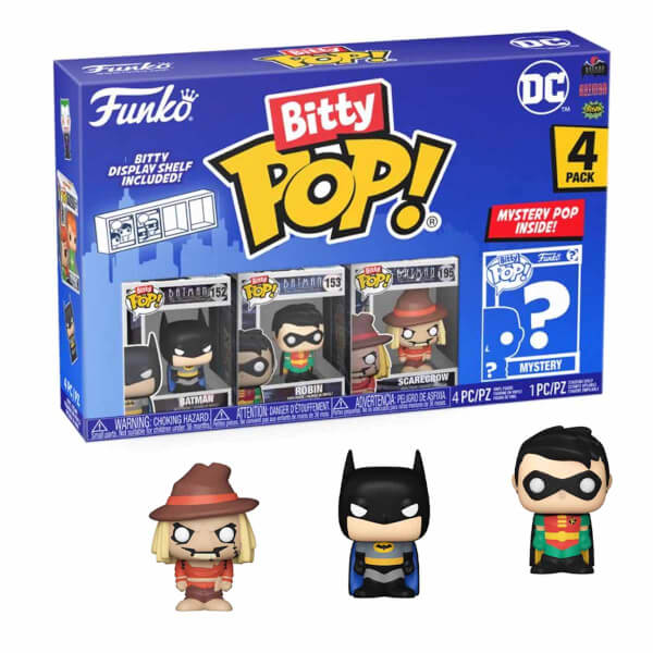 Funko Bitty Pop: Batman 4'lü Sürpriz Figür Seti