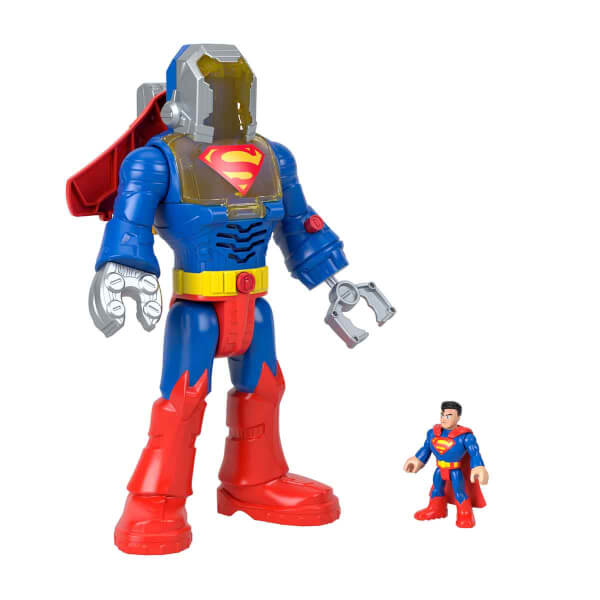 Sesli ve Işıklı Imaginext DC Super Friends Superman Insider ve Exo Kostümü JCT47