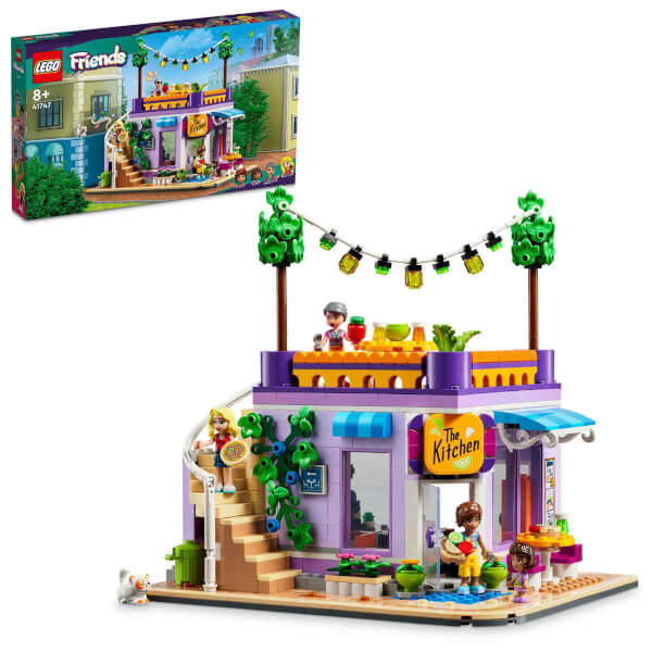 LEGO Friends Heartlake City Mutfak Atölyesi 41747 - 8 Yaş ve Üzeri Çocuklar için Yaratıcı Oyun Aksesuarları İçeren Oyuncak Yapım Seti (695 Parça)