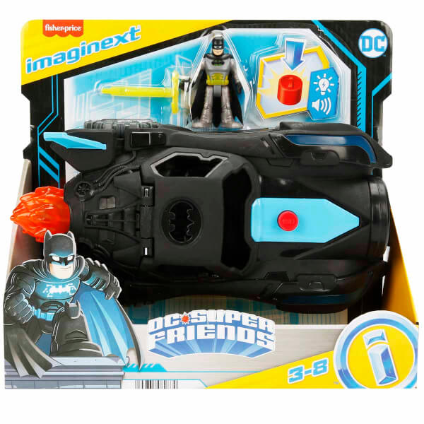 Fisher Price Imaginext DC Super Friends Batmobil HGX96