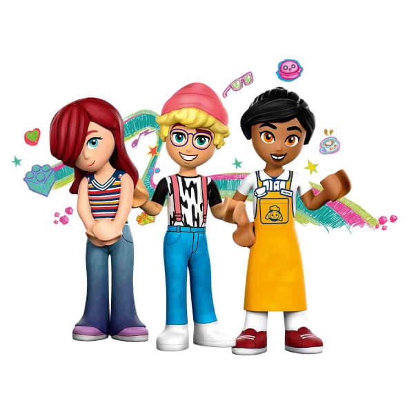 LEGO Friends Heartlake City Kafe’si 42618 - 6 Yaş ve Üzeri Çocuklar Pastane Oyuncağı İçeren Yaratıcı Oyuncak Yapım Seti (426 Parça)