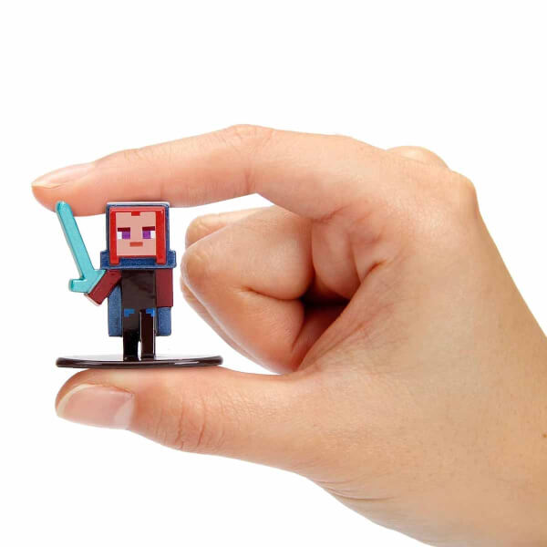 Minecraft Legends Nano Metalfigs Die Cast Sürpriz Figür Paketi