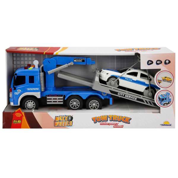 Maxx Wheels Tow Truck Sesli ve Işıklı Çekici