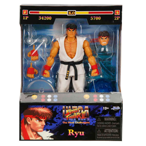 Street Fighter 2 Ryu Eklemli Figür 