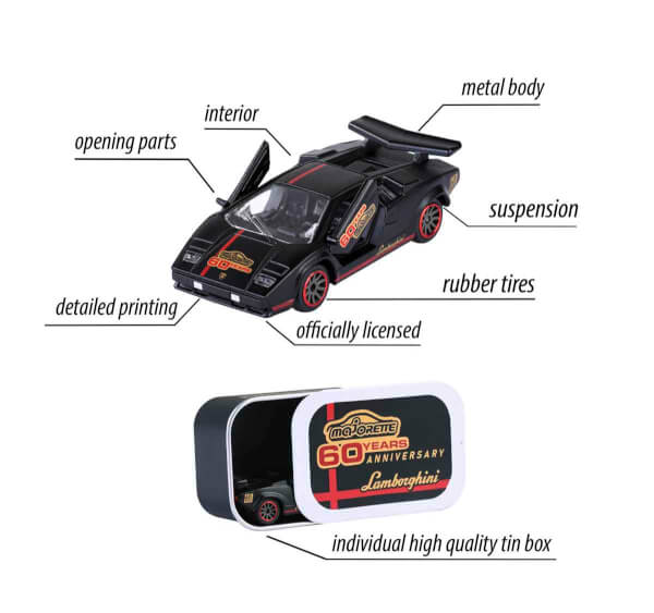 1:64 Majorette Anniversary Edition Deluxe Die Cast Model Araba