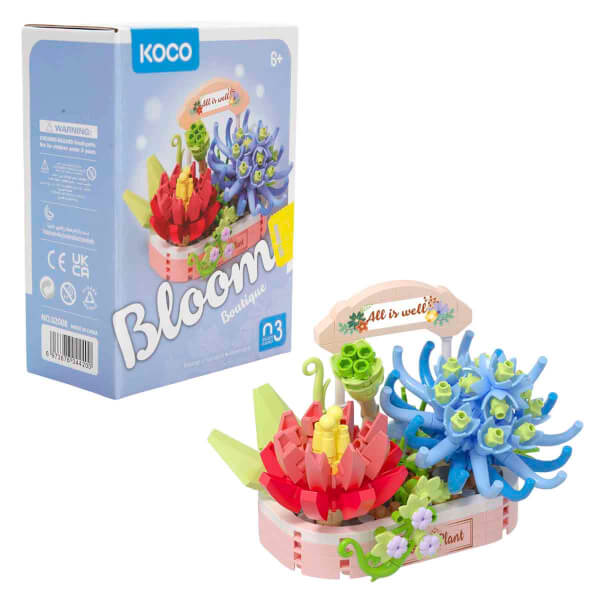 Kioco KOCO Bloom Boutique Sukulent 271 Parça | Toyzz Shop