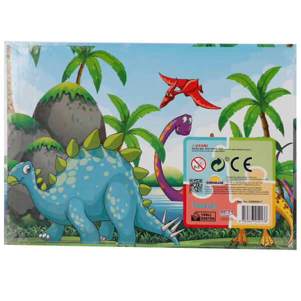 35 Parça Puzzle: Dinozorlar Diyarı