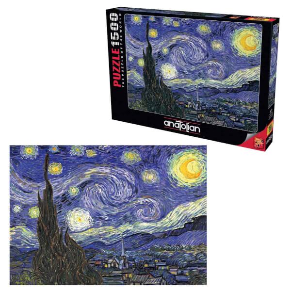 1500 Parça Puzzle: Yıldızlı Gece