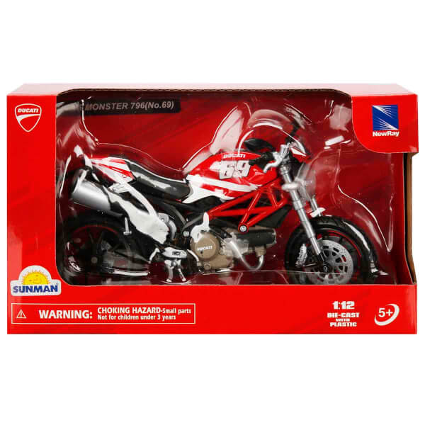 1:12 Ducati Monster 796 N.69 Model Motor