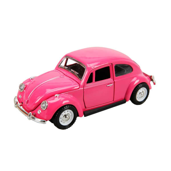 Sesli ve Işıklı Çek-Bırak Beetle Araba 12 cm.