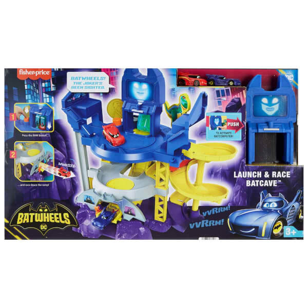 Fisher Price Sesli ve Işıklı Batwheels Batcave Yarışı HNB11