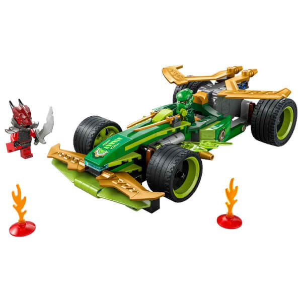 LEGO NINJAGO Lloyd’un Çek-Bırak Yarış Arabası 71828 - 7 Yaş ve Üzeri Çocuklar için Yaratıcı Oyuncak Yapım Seti (181 Parça)