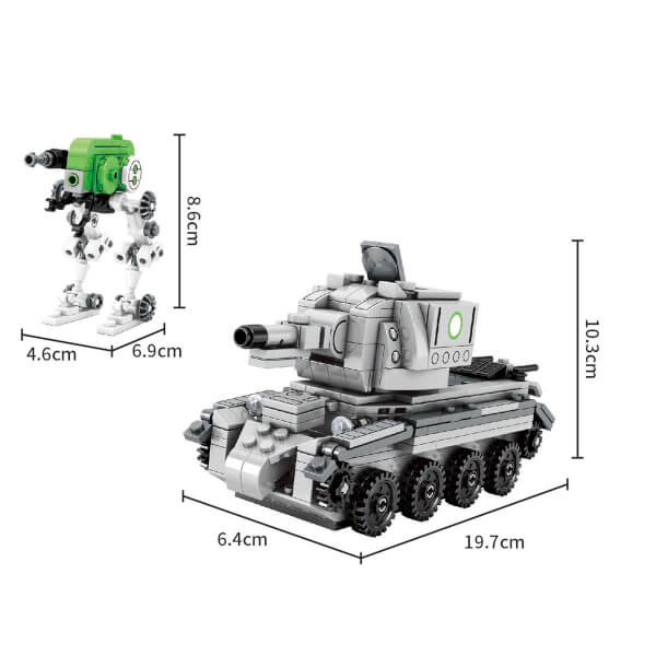 BLX War Tank ve Robot 22717