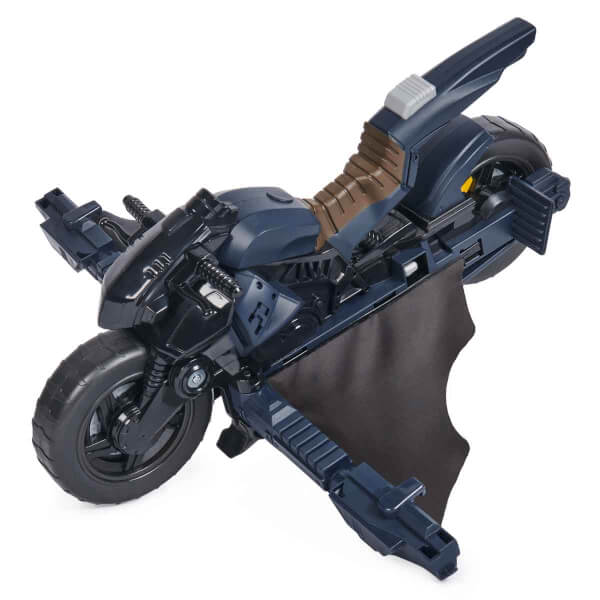 DC Comics Batman Adventures Dönüşebilen Batcycle 