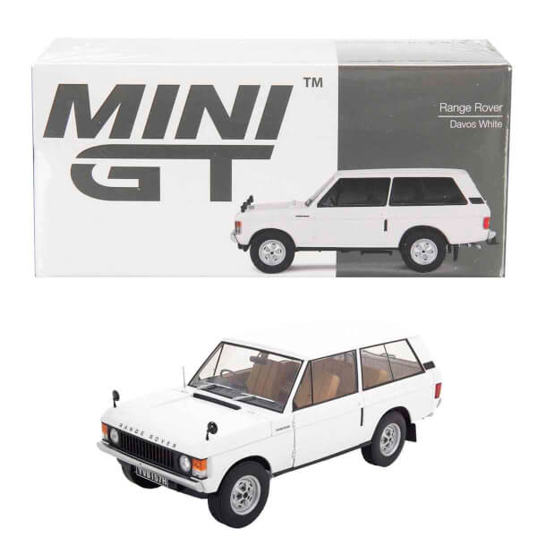 Range Rover Mini Z 1:64 Mini Gt Range Rover Davos White Diecast Model Araba | Toyzz Shop