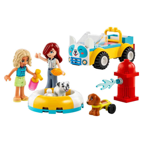 LEGO Friends Köpek Kuaförü Arabası 42635 - 4 Yaş ve Üzeri Çocuklar için Köpek Figürü İçeren Yaratıcı Oyuncak Yapım Seti (60 Parça)