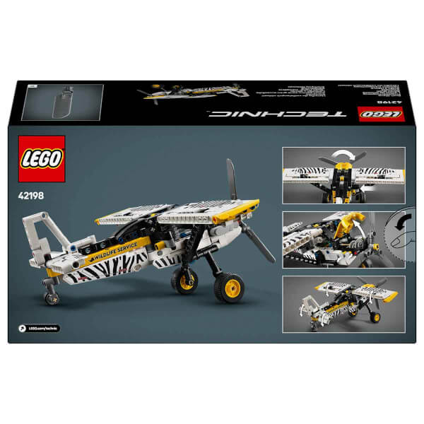 LEGO Technic Arazi Uçağı 42198 - 8 Yaş ve Üzeri Çocuklar için Koleksiyonluk Yaratıcı Oyuncak Yapım Seti (333 Parça)