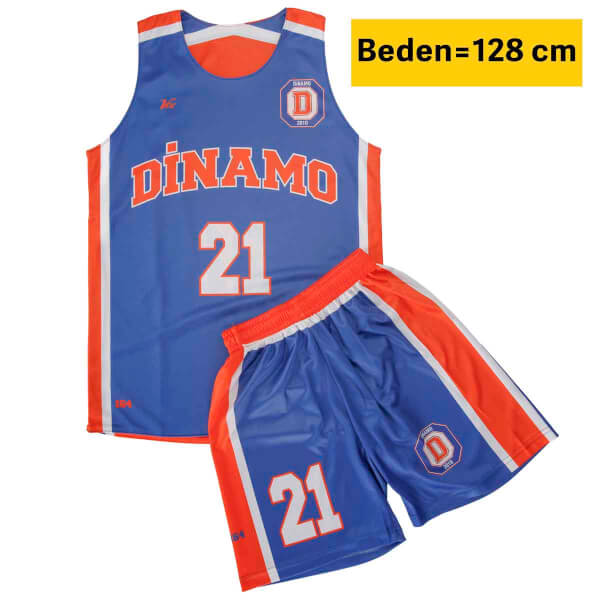 128-Dinamo Spor Kulübü Basketbol Forma Seti 128