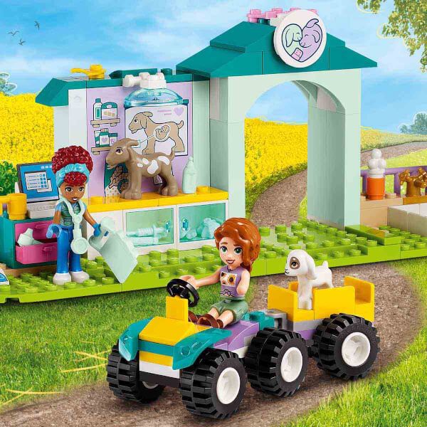 LEGO® Friends Çiftlik Hayvanı Veteriner Kliniği 42632 - 4 Yaş ve Üzeri Çocuklar için Hayvan Figürleri İçeren Yaratıcı Oyuncak Yapım Seti (161 Parça)