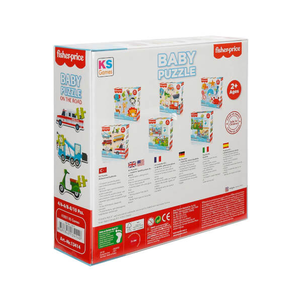 Fisher Price Baby On The Road 6’sı 1 Arada Puzzle