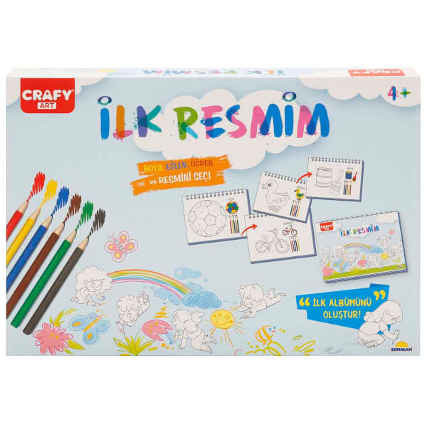 Crafy İlk Resmim Etkinlik Seti