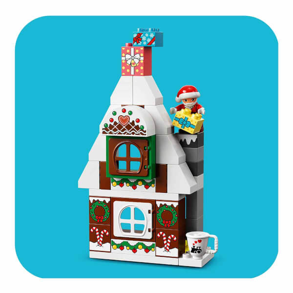 LEGO DUPLO Noel Baba'nın Zencefilli Kurabiye Evi 10976