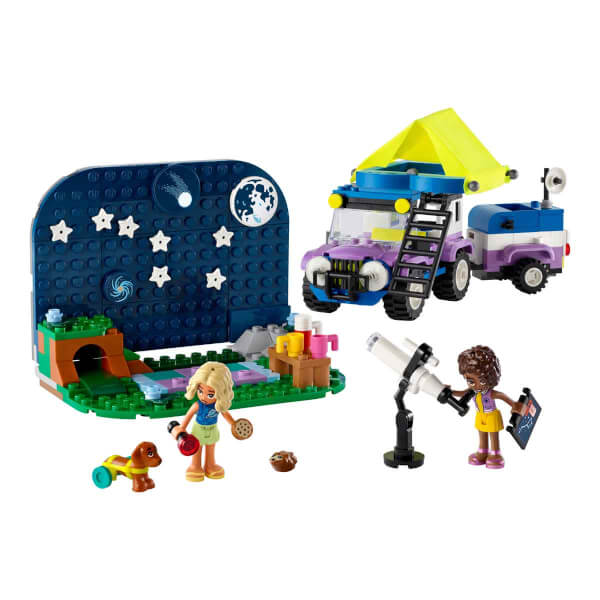 LEGO® Friends Yıldız Gözlemleme Kamp Aracı 42603 - 7 Yaş ve Üzeri Çocuklar için Oyuncak Teleskop İçeren Yaratıcı Oyuncak Yapım Seti (364 Parça)