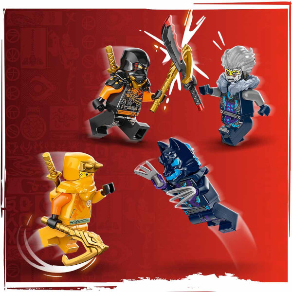 LEGO NINJAGO Arin’in Ninja Arazi Buggy Arabası 71811 - 7 Yaş ve Üzeri Çocuklar için 3 Ninja Minifigürü İçeren Yaratıcı Oyuncak Yapım Seti (267 Parça)NINJAGO Arinin Ninja Arazi Buggy Arabası 71811 