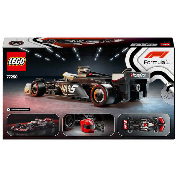LEGO Speed Champions MoneyGram Haas F1 Team VF-24 Yarış Arabası 77250 - 10 Yaş ve Üzeri Çocuklar için Sürücü Minifigürü İçeren Yaratıcı Oyuncak Yapım Seti (242 Parça)