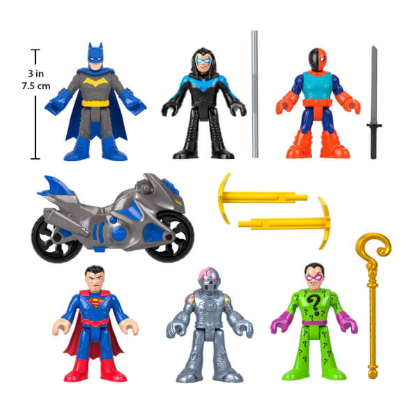 Imaginext DC Super Friends Deluxe Figür Paketi HXF94