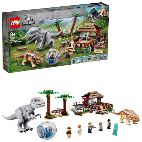 LEGO Jurassic World Indominus Rex Ankylosaurus'a Karşı 75941