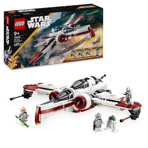 LEGO Star Wars: Sith’in İntikamı ARC-170 Starfighter 75402 - 9 Yaş ve Üzeri Çocuklar için Yaratıcı Oyuncak Yapım Seti (497 Parça)