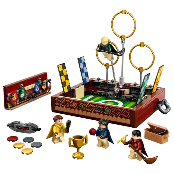  LEGO Harry Potter Quidditch Bavulu 76416 - 9 Yaş ve Üzeri Harry Potter Hayranları için Yaratıcı Oyuncak Yapım Seti (599 Parça)