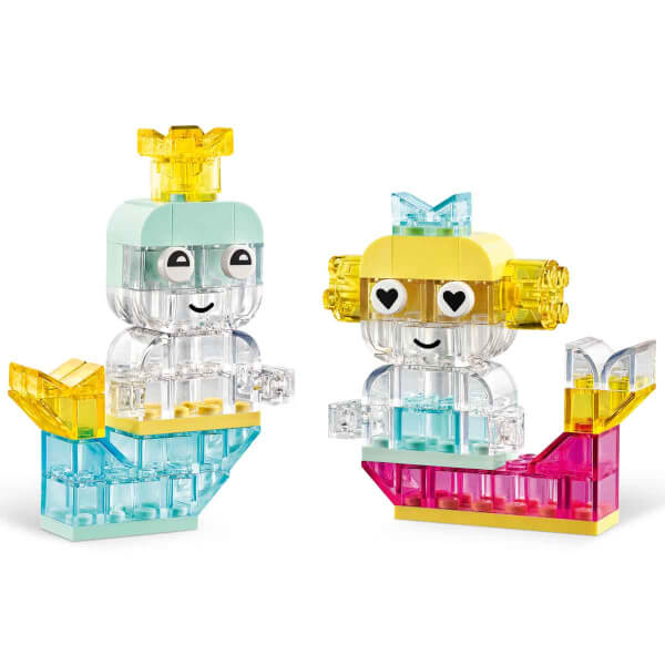 LEGO Classic Sihirli Saydam Kutu 11040 - 5 Yaş ve Üzeri Çocuklar için Yaratıcı Oyuncak Yapım Seti (340 Parça)