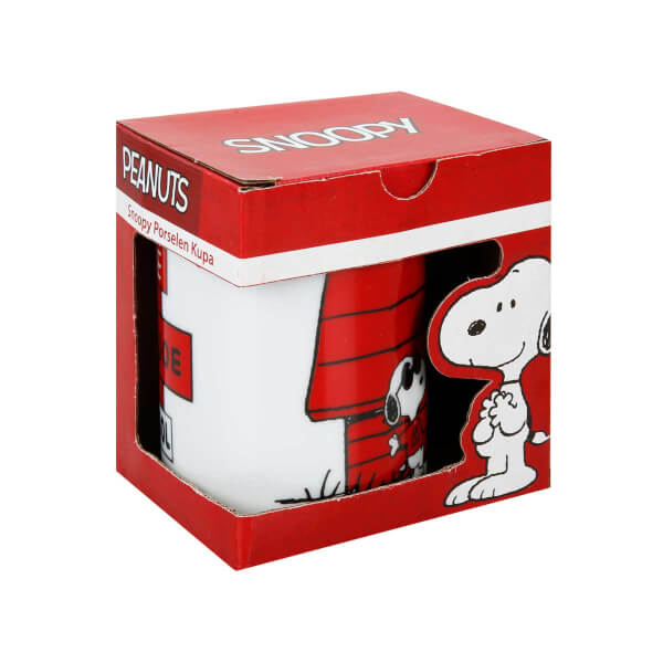Snoopy ve Woodstock Porselen Kupa  