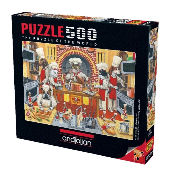 500 Parça Puzzle : Şef Kool Kat