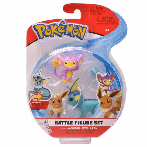 Pokemon Battle Figür 3'lü Set S10