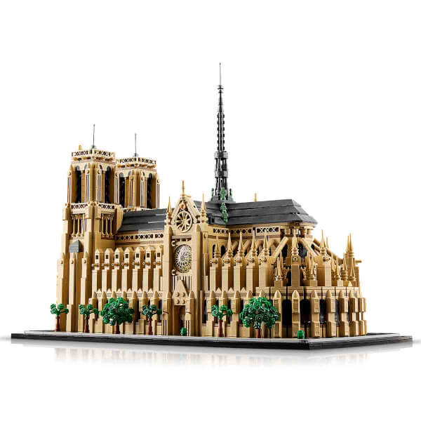 LEGO Architecture Mimari Simgeler Koleksiyonu: Notre Dame Katedrali 21061 - Seyahat, Mimari ve Tarih Meraklısı Yetişkinler İçin Koleksiyonluk ve Sergilenebilir Model Yapım Seti (4383 Parça)