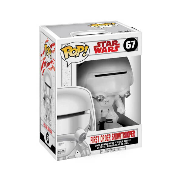 Funko Pop Star Wars: First Order Snowtrooper Figür