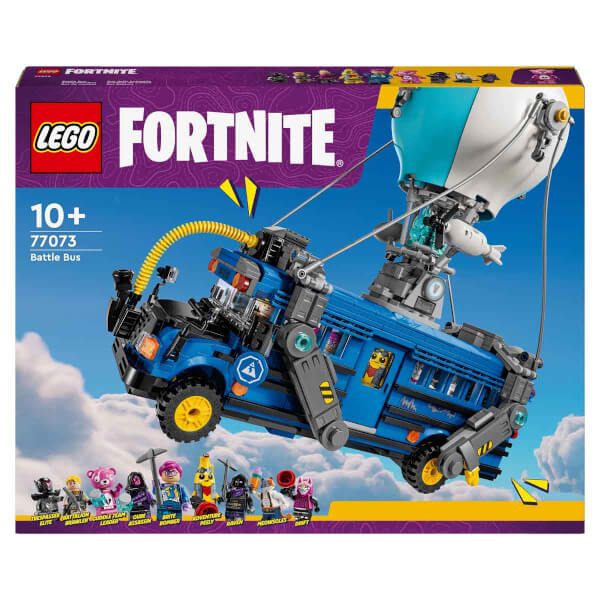 LEGO Fortnite Savaş Otobüsü 77073 - 10 Yaş ve Üzeri Video Oyunu Sevenler için Koleksiyonluk Yaratıcı Oyuncak Yapım Seti (954 Parça)