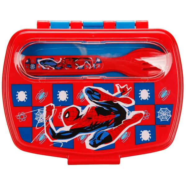 Spider-Man Desenli Beslenme Kabı