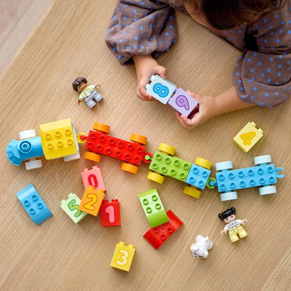 LEGO DUPLO İlk Sayı Treni - Saymayı Öğren 10954 - Küçük Çocukları Sayılar ve Sayma ile Tanıştıran Oyuncak Yapım Seti (23 Parça)