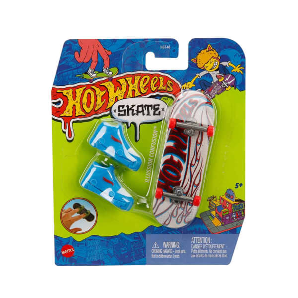 Hot Wheels Skate Parmak Kaykay ve Ayakkabı Paketleri HGT46