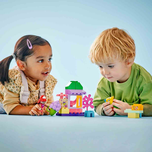 LEGO DUPLO Disney Ariel ve Flounder’ın Kafe Standı 10420 - 2 Yaş ve Üzeri Çocuklar İçin Küçük Deniz Kızı İçeren Eğitici Oyuncak Yapım Seti (22 Parça)