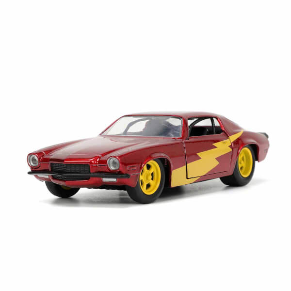 1:32 1973 Chevrolet Camaro Model Araba The Flash Figür