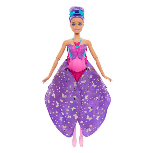 2in1 Barbie Kelebek Dansçı Bebek HXJ10