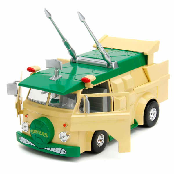 1:24 TMNT Party Wagon ve Donatello Figürü