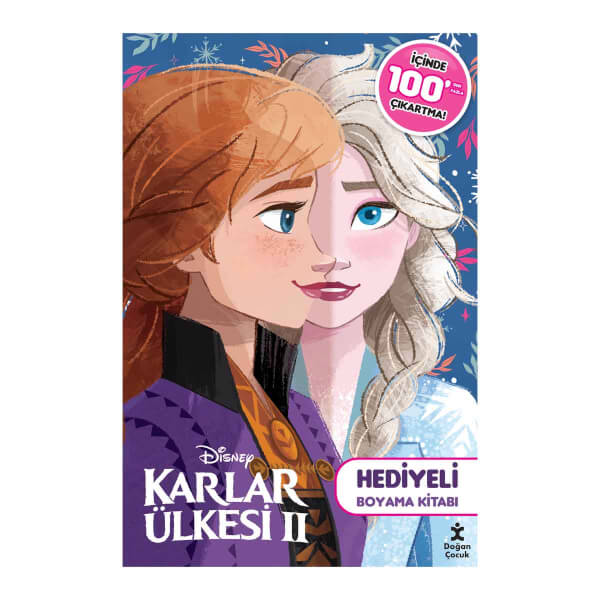 Disney Karlar Ülkesi 2 100+ Çıkartma Hediyeli Boyama Kitabı