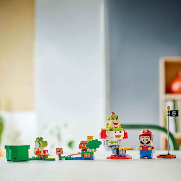 LEGO Super Mario İnteraktif LEGO Mario ile Maceralar 71439 – 6 Yaş ve Üzeri Çocuklar İçin Yoshi İçeren Oyuncak Araç Yapım Seti (218 Parça)